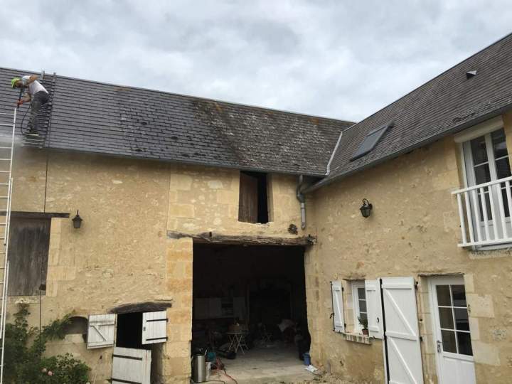 Service de nettoyage toiture Indre-et-Loire