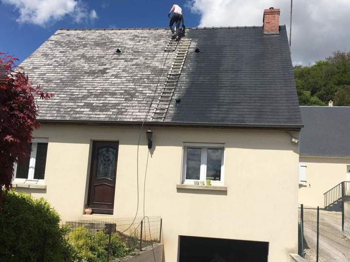 Nettoyage toiture Indre-et-Loire