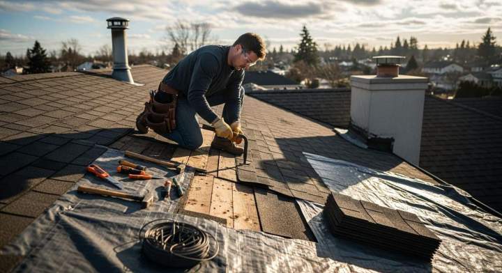 Dépannage de toiture