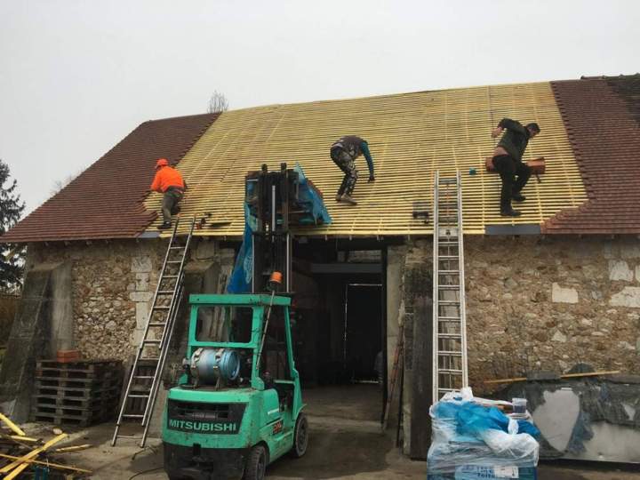 Rénovation de toiture, Ballan-Miré